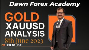 Read more about the article XAUUSD Technical Forecast 8th June 2023 by @DawnForexAcademy
