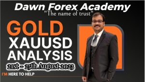 Read more about the article Weekly forex forecast in XAU/USD (21st – 25th August 2023) by Dawn Forex Academy #xauusd #forex